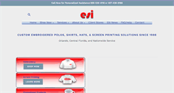 Desktop Screenshot of embroiderysolutions.net